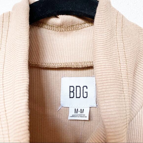 BDG Porter Zip Up Sweatshirt Tan Size Medium NWT - Picture 11 of 13